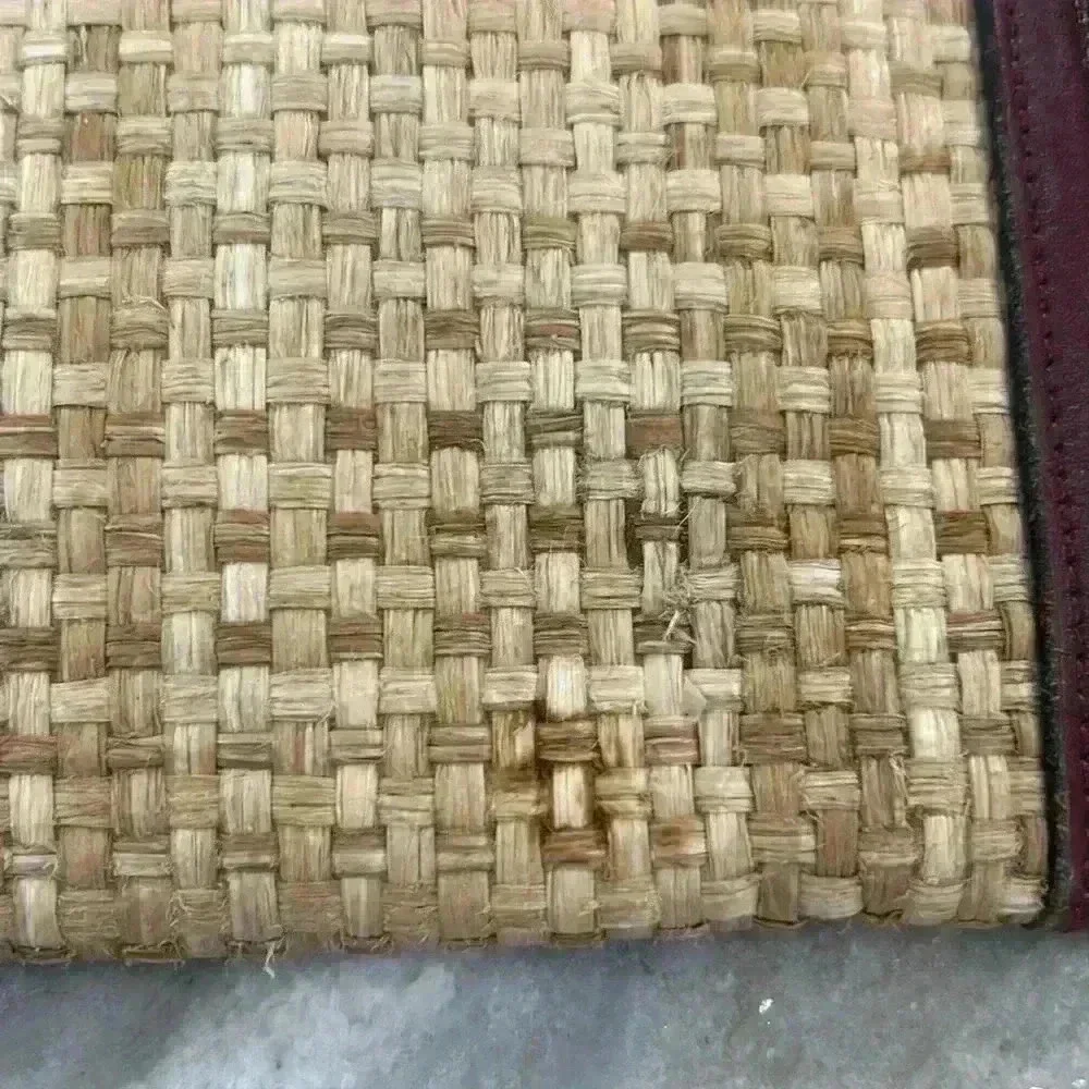 Vintage Etienne Aigner Straw Envelope Clutch